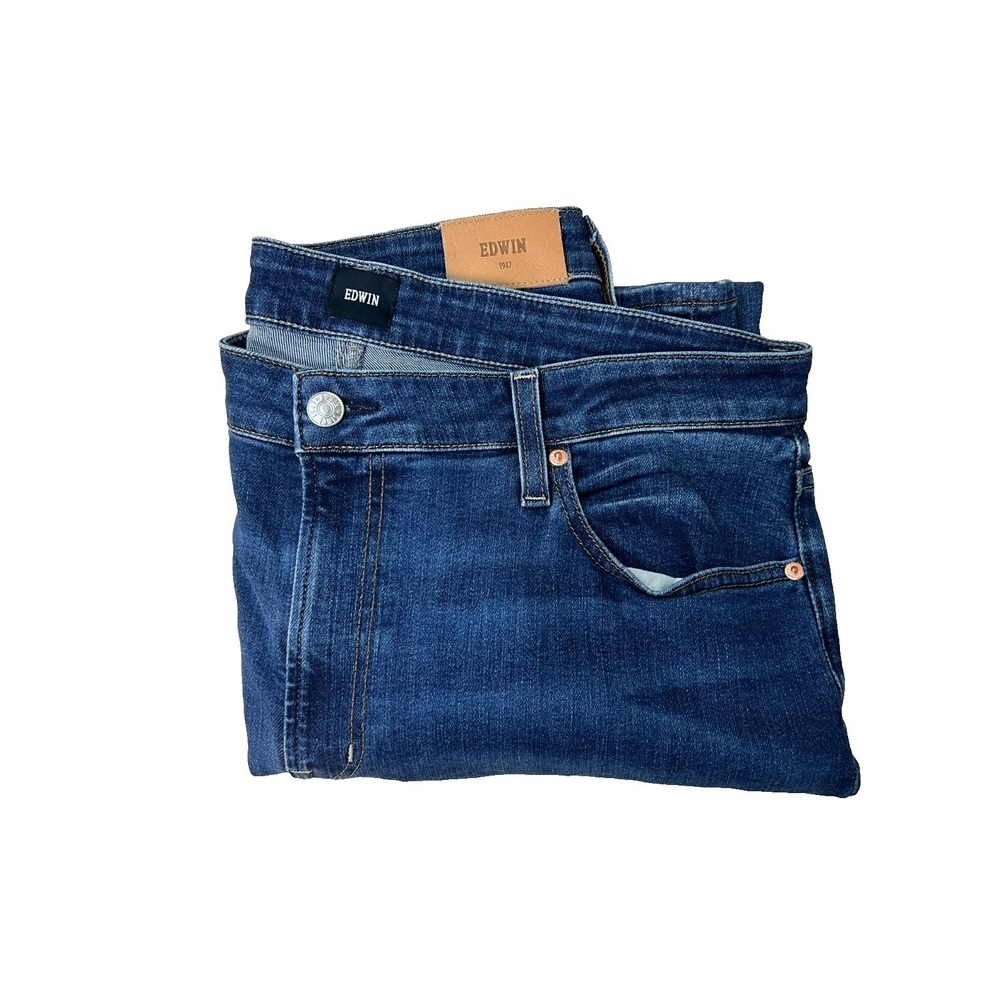 EDWIN Classic Bootcut Jeans Medium Wash Cotton Spandex Five Pocket‎ SZ 34/16